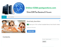 Tablet Screenshot of orbitco-ccna-pastquestions.com